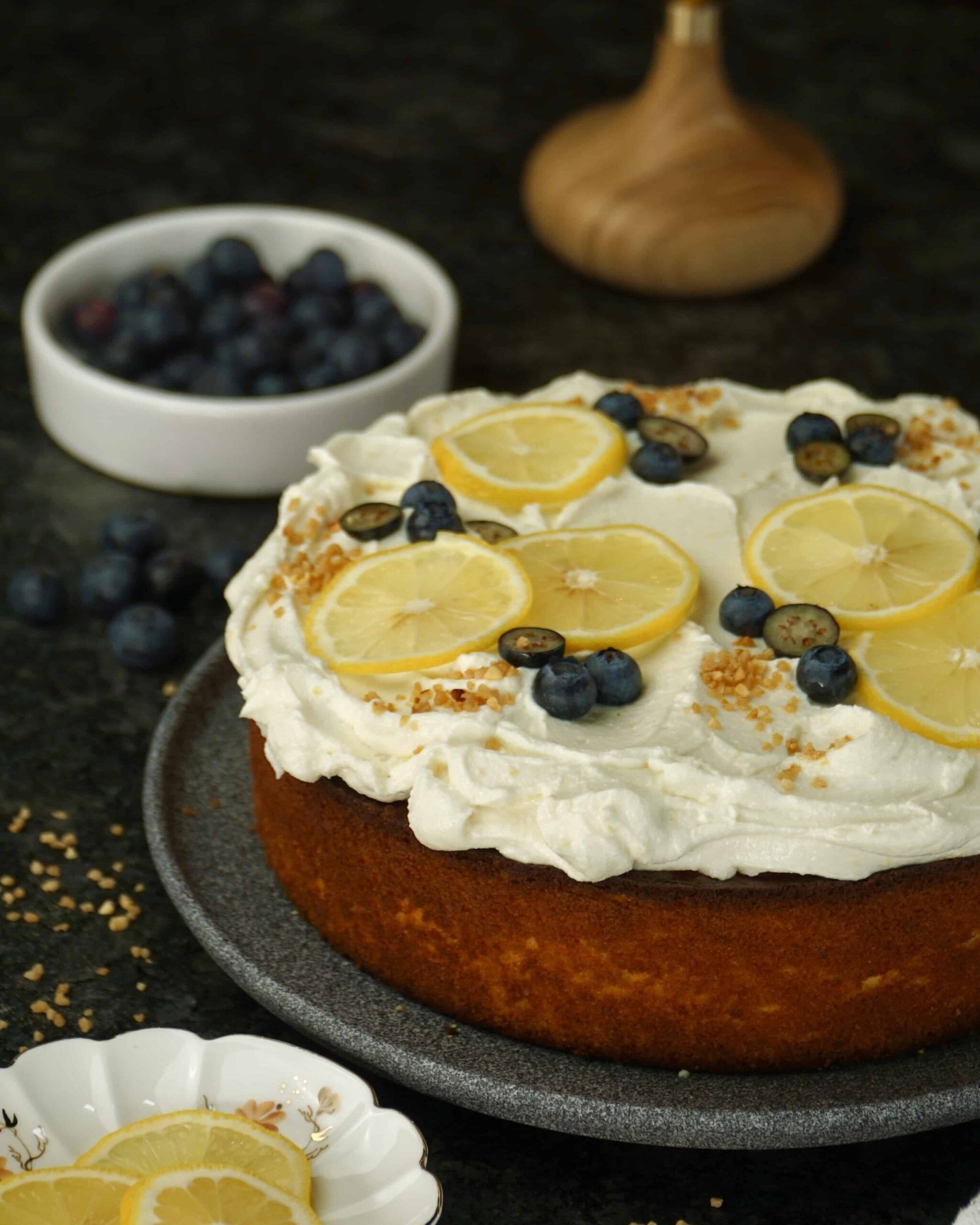 Citrininis Tortas Su Var K S Kremu